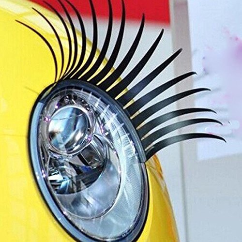 Romote Pestañas de la Linterna del Coche - Universal se Adapta a Cualquier Coche