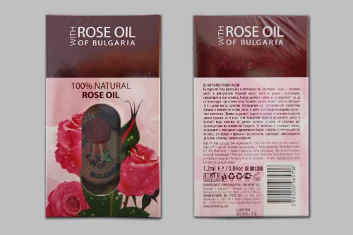 Rose Oil of Bulgaria bio Natural Rose Oil 1.2 ml Ánfora