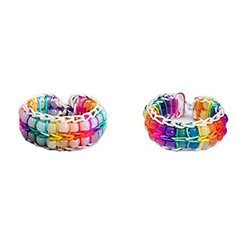 Rosenice - 1000 perlas UV de plástico multicolores para joyas