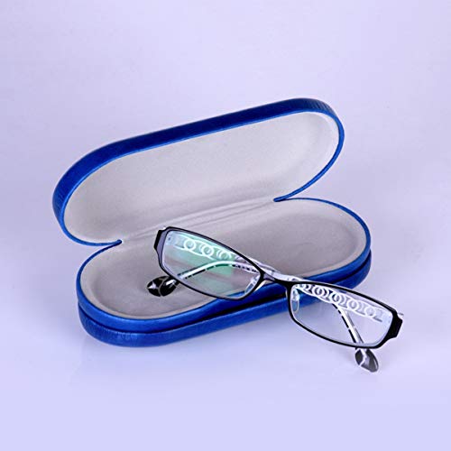 Rosenice - Estuche 2 en 1 para lentillas y gafas, doble uso, portátil, de viaje, color azul