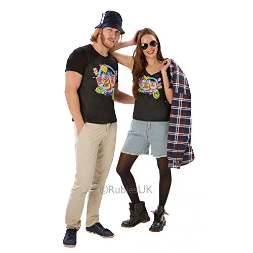 Rubies Camiseta s I Love The 90' s, para Adultos, Talla L