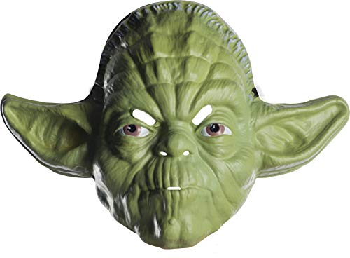 Rubies - Máscara oficial de Yoda Ben Cooper Edition-ST-34965 Star Wars para adulto, unisex, ST-34968, multicolor