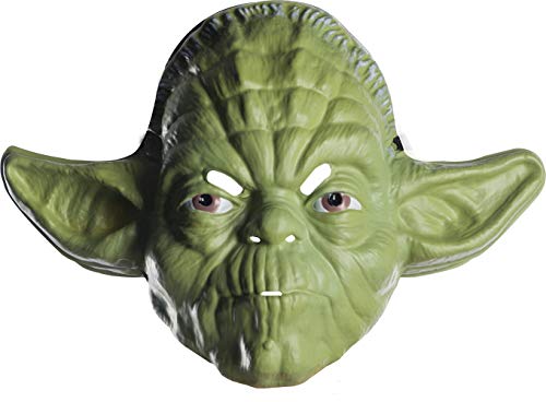 Rubies - Máscara oficial de Yoda Ben Cooper Edition-ST-34965 Star Wars para adulto, unisex, ST-34968, multicolor