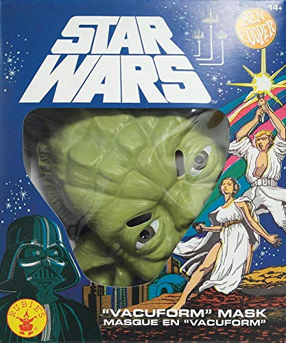 Rubies - Máscara oficial de Yoda Ben Cooper Edition-ST-34965 Star Wars para adulto, unisex, ST-34968, multicolor