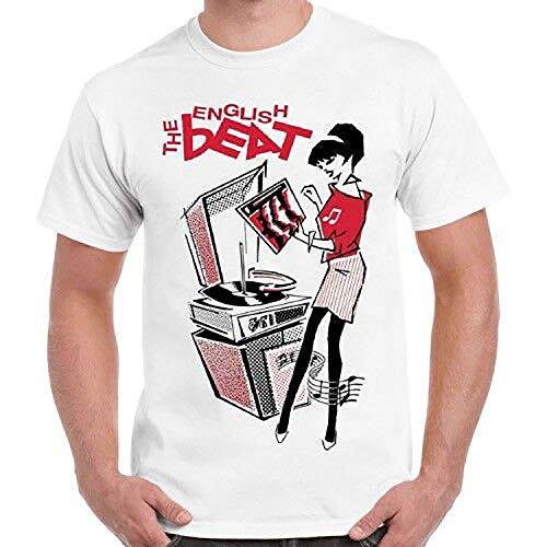 Rude Girl The Beat with Record Player Ska Specials 2 Tone Retro T Shirt 69
