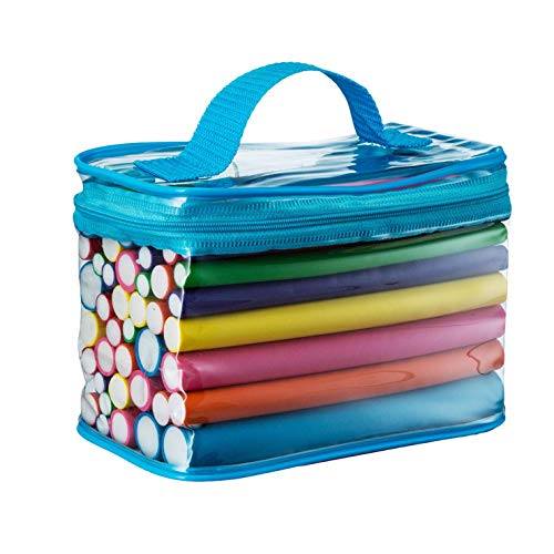 Rulos flexibles,Paquete de 42 Dormir Herramienta de esponja de espuma de bricolaje Para todo tipo de cabello húmedo o seco, Rizadores de pelo de espuma para mujeres y niñas