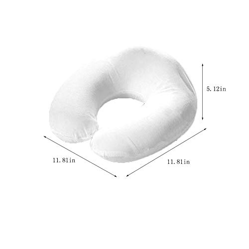 RYHON6 Almohada en forma de U con forma de U para reposacabezas de viaje para niños y niñas cuello Chinchilla siesta almohada anime en forma de U, adecuado para niños adultos RYH (color naranja zorro)