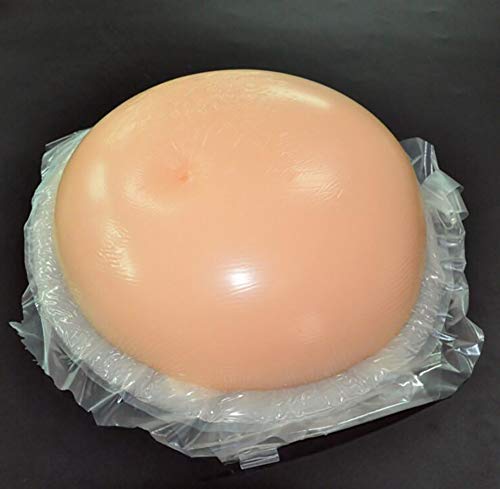 RYZY Vientre Falso, Silicona para Embarazo, Almohadilla De Vientre De Silicona Abdomen De Gelatina para Falso Embarazo Crossdress(S -5XL),5XL