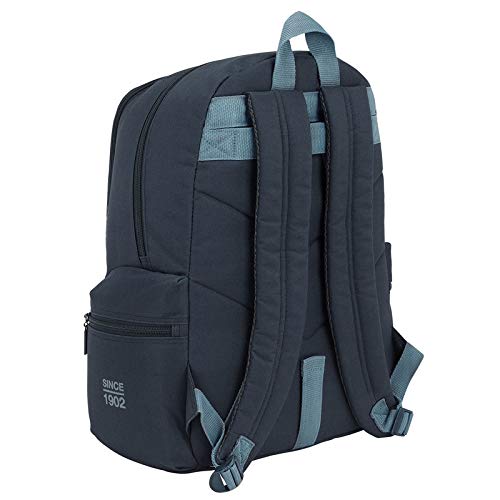 Safta 072411 Real Madrid 2 Mochila Tipo Casual 43 cm, 1 litro, Azul