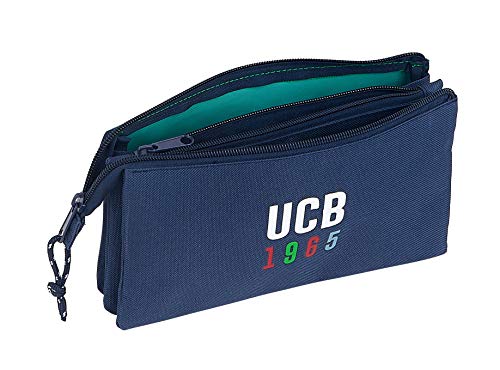 safta 812006744 Estuche portatodo Triple Escolar Benetton, Multicolor