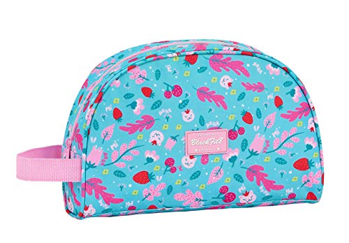 safta 842040332 Bolsa de Aseo Adaptable a Carro Blackfit8, Azul (Cat Forest)