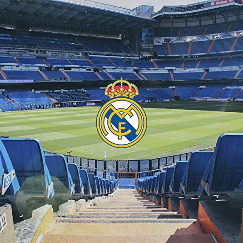 Safta- Real Madrid Carpeta de Folio 4 Anillas, Color Blanco/Negro, 270x60x330 mm (512054657)