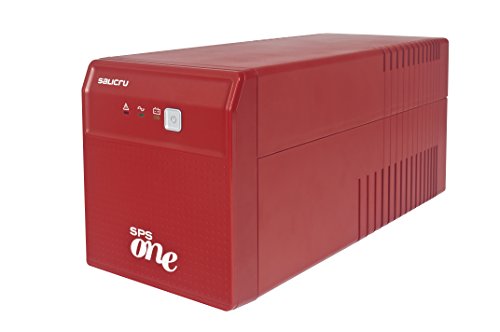 Salicru SPS.1100.One SAI de 500 a 2000 VA con AVR + Soft/USB - Fuente de alimentación Continua (UPS) (Tipo F, 4 Salidas AC, Sealed Lead Acid (VRLA), PB-Ca, 20 min, 6 h)