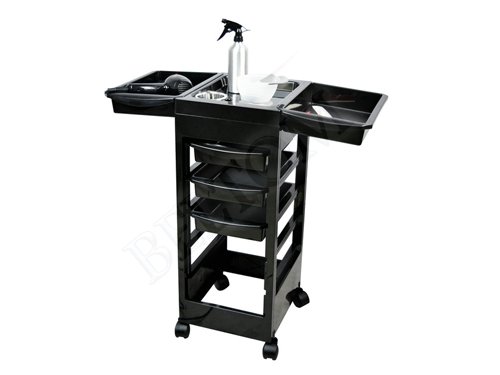 Salón De Peluquería Barbero Cabello Belleza Carro Estética Carrito cajones para Colorear