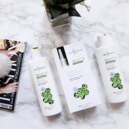 Salon Science Proacelerant 2 - Acondicionador para la pérdida de cabello con brote de guisante y cafeína orgánica Anover, 1 unidad
