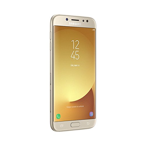 Samsung Galaxy J7 2017 - Smartphone Libre de 5.5" (3 GB RAM, 16 GB, 13 MP) Color Dorado [Versión española]