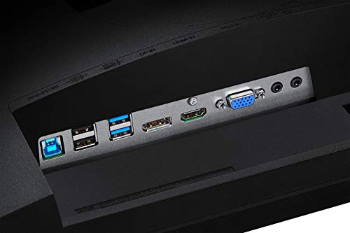 Samsung S24R652 - Monitor profesional de 24'' FullHD (1920x1080, LED, 16:9, 75Hz, 5 ms, 1000:1, 250 cd/m², Eye Saver, D-Sub, DisplayPort, HDMI, USB 3.0, USB 2.0) Gris oscuro