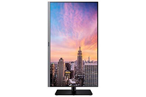 Samsung S24R652 - Monitor profesional de 24'' FullHD (1920x1080, LED, 16:9, 75Hz, 5 ms, 1000:1, 250 cd/m², Eye Saver, D-Sub, DisplayPort, HDMI, USB 3.0, USB 2.0) Gris oscuro