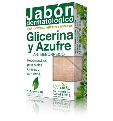 Sanasur Jabon Glicerina Azufre 100Gr. 100 G