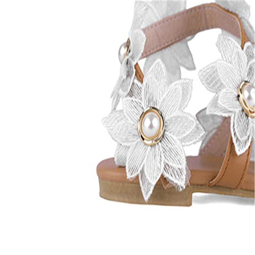 Sandalias Planas Ligeras Antideslizantes De Flores Sandalias Casuales De Estilo Europeo Sandalias De Espiga De Verano Cómodas Para Mujer