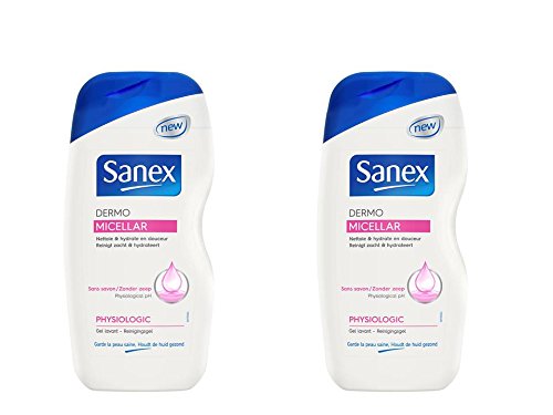 Sanex Dermo Physio ducha sin jabón 500 ml – juego de 2