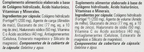 Sanon Nutricosmetica, Anti envejecimiento con Hialuronic, 60 Cápsulas. 595 mg