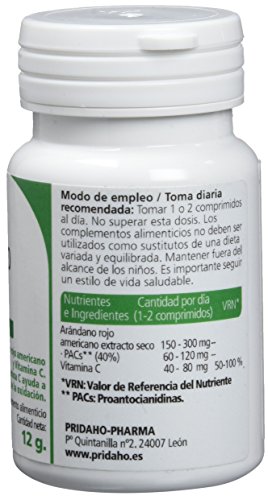 SANON - SANON Arándano Rojo Americano y Vitamina C 30 comprimidos de 400 mg
