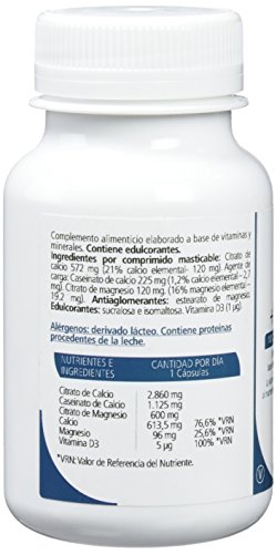 SANON - SANON Calcio + Vitamina D3 100 comprimidos de 1 g