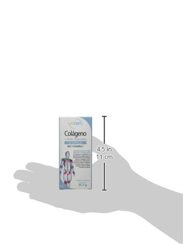 SANON - SANON Colageno + Acido Hialurónico 60 capsulas de 595 mg