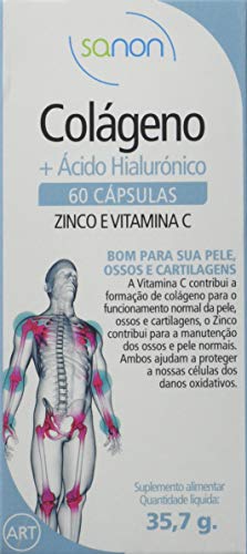 SANON - SANON Colageno + Acido Hialurónico 60 capsulas de 595 mg