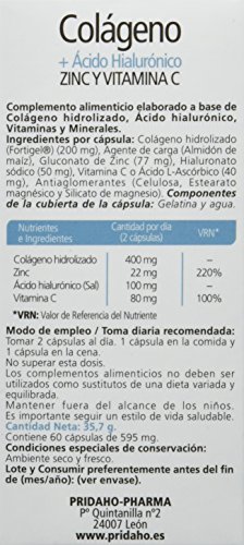 SANON - SANON Colageno + Acido Hialurónico 60 capsulas de 595 mg