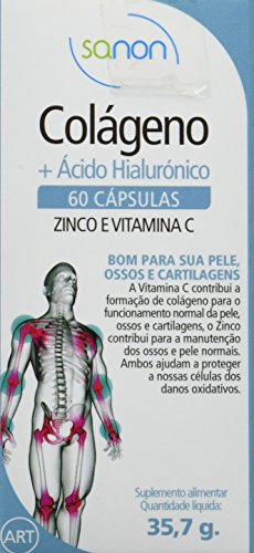 SANON - SANON Colageno + Acido Hialurónico 60 capsulas de 595 mg