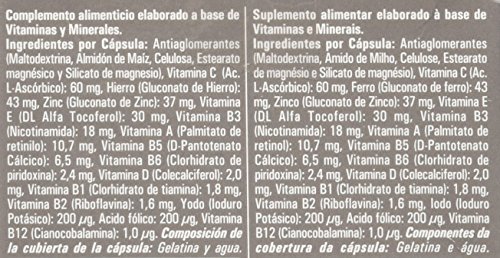 Sanon Sport Licaon, Complemento Alimenticio, Multivitamínico, 60 Cápsulas, 32,7 g