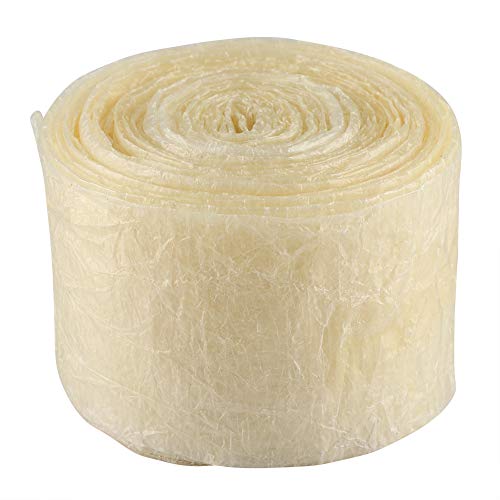 SANON Tripa Natural para Salchichas Secado Comestible Herramienta Práctica para Salchichas de 2 Capas para Salchichas Caseras Sabrosas para Perros Calientes Colágeno Ahumado con Jamón 8