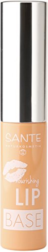Sante Natural cosmético nouris de conmutación Lip Base, hidratantes Imprimación de labios, extendido Durabilidad, Vegano), 2 x 5ml doble Pack