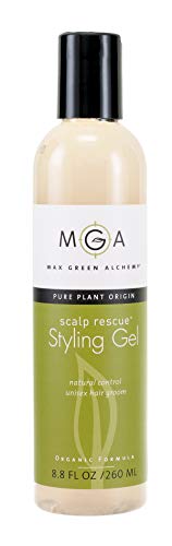 Scalp Rescue Styling Gel, Gel de peinado, unisex, para encrespamiento, combate la humedad (260ML)