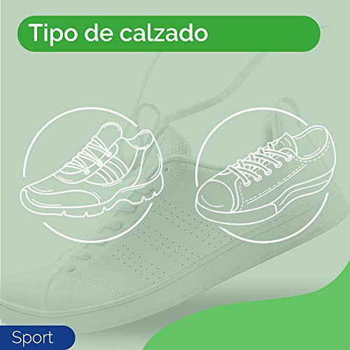Scholl Plantillas Gelactiv Sport Mujer + Crema de Pies para Durezas - 2 plantillas (Talla 35.5-40.5) + Crema 60ml