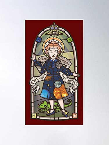 School Ms Religion Liz Magic Msb Bus Religious Frizzle Miss Regalo para la decoración del hogar Wall Art Print Poster 11.7 x 16.5 inch