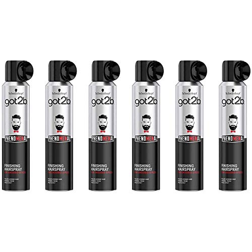 Schwarzkopf Got2b fenomenal Acabado Laca 200ml - Paquete de 6