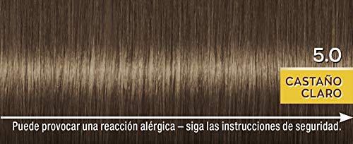 Schwarzkopf Palette Naturals - Coloración Permanente Tono 5.0 Castaño Claro, 550 gr (Pack de 5)