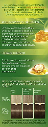 Schwarzkopf Palette Naturals - Coloración Permanente Tono 5.0 Castaño Claro, 550 gr (Pack de 5)