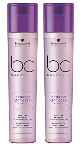 Schwarzkopf Professional BC Bonacure Keratin Smooth Perfect Micellar Shampoo - 250ml - Champú Micelar