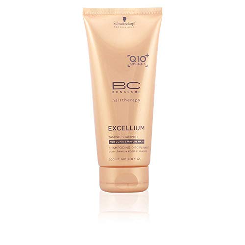 Schwarzkopf Professional BC Excellium Taming Shampoo Champú - 200 ml