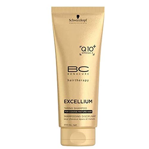 Schwarzkopf Professional BC Excellium Taming Shampoo Champú - 200 ml