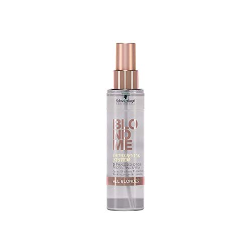 Schwarzkopf Professional Blondme Detoxifying System Bi-Pfase, Bonding & Protecting Spray – All Blondes, 150 ml