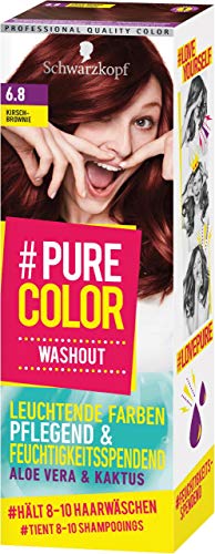 SchwarzKOPF #Pure Color Washout 6.8 Cereza brownie, 1 unidad (1 x 60 ml)