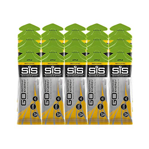 Science in Sport SiS Go Gel Energía Isotónica, Manzana 15 x 60ml