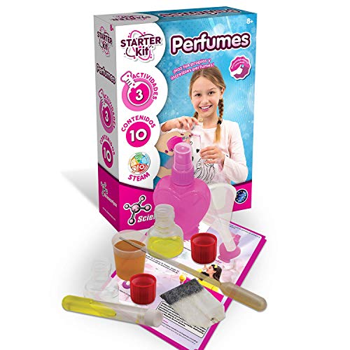 Science4you-Science4you-Starter Kit Perfumes – Juguete Científico y Educativo, Multicolor, 8 Años (80002579)