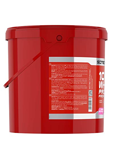 Scitec Nutrition Whey Protein Professional Proteína Fresa, Chocolate Blanco - 5000 g