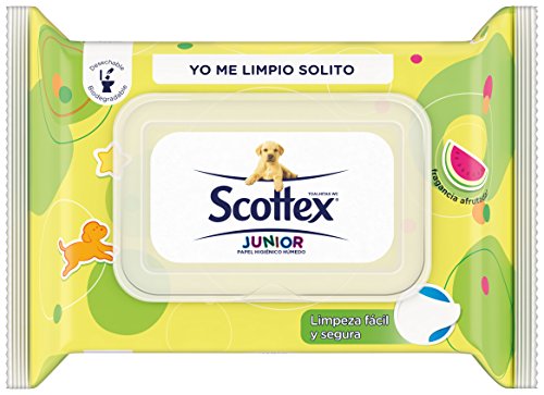 Scottex Junior Papel Higiénico Húmedo - 76 hojas